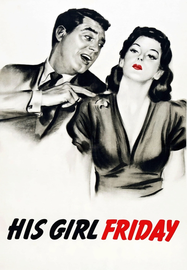 His Girl Friday 1940 izle