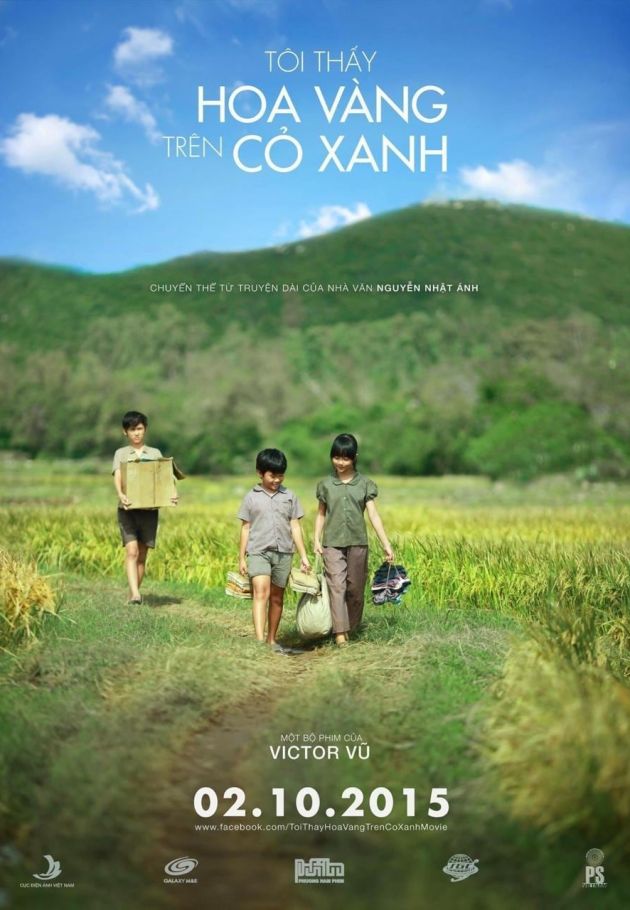 Tôi thay hoa vàng trên co xanh