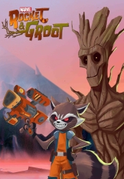 Rocket and Groot